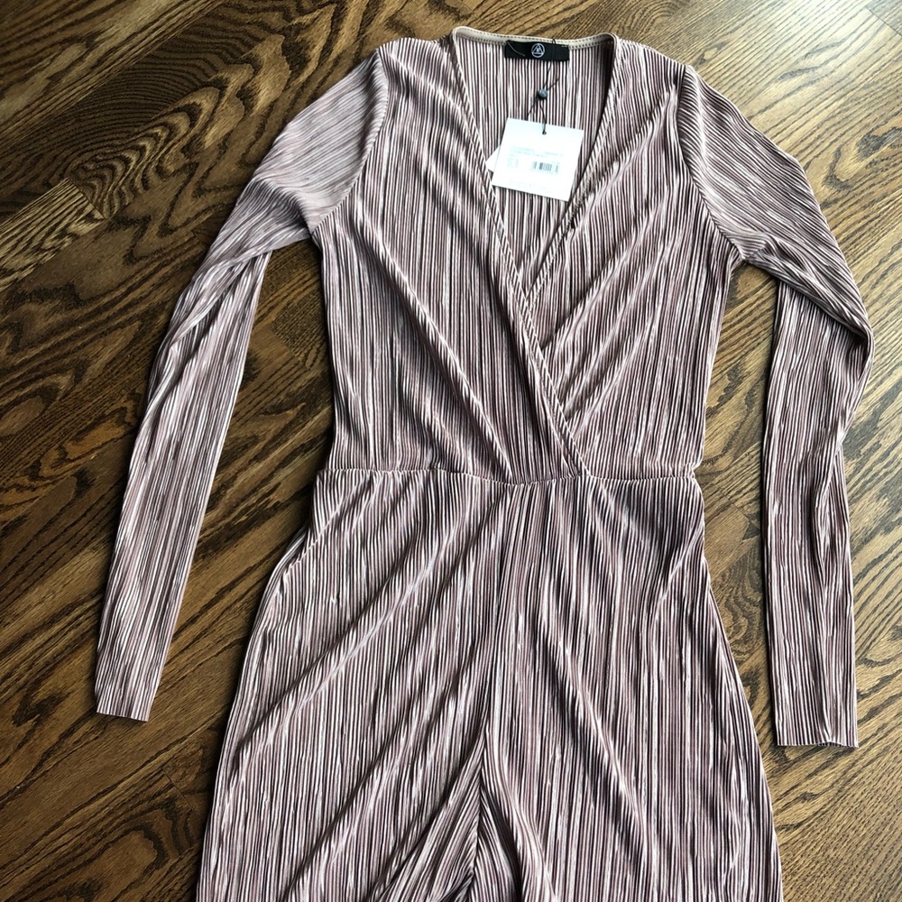 Misguided Champagne colored romper